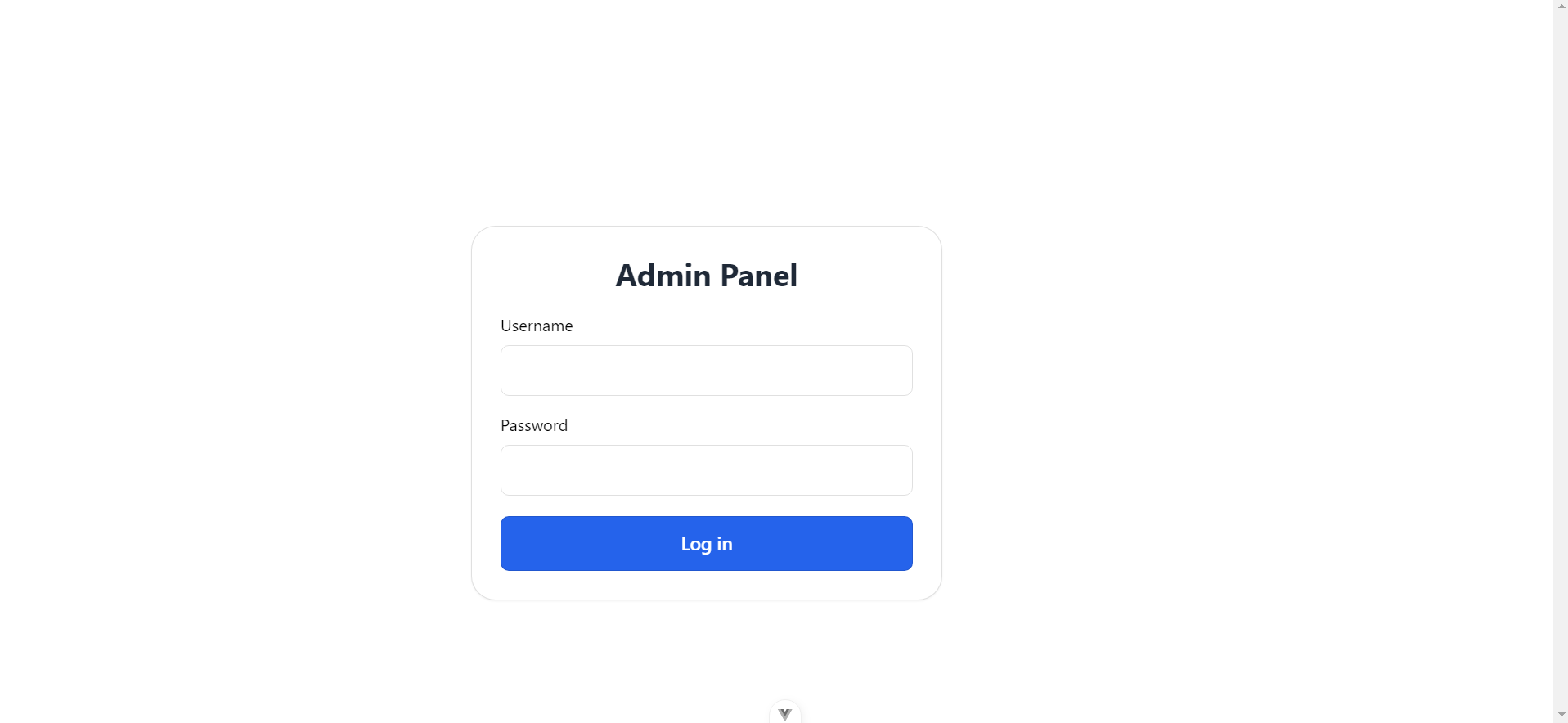 Login Page